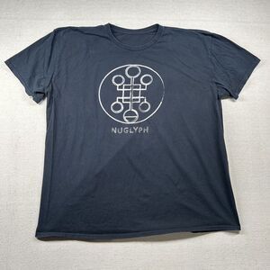 Nuglyph Shirt Mens 2xl Hip Hop Rap Explicit Electronic Core Music‎ Graphic Band